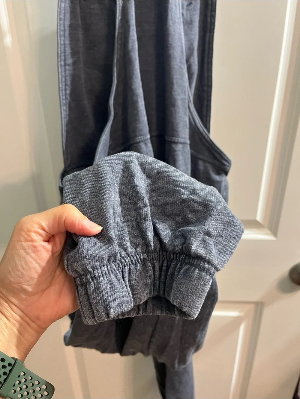 Casual Dark Gray Overalls - Picture 7 of 9